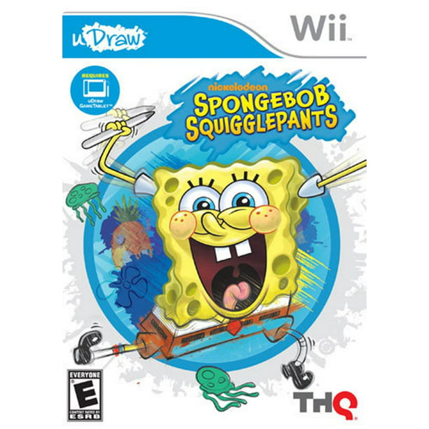 THQ uDraw SpongeBob SquigglePants - Wii