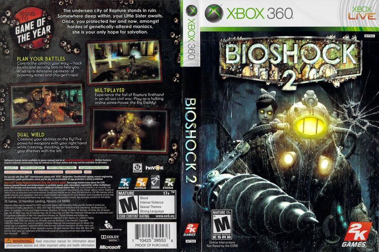 BioShock 2 - Xbox 360