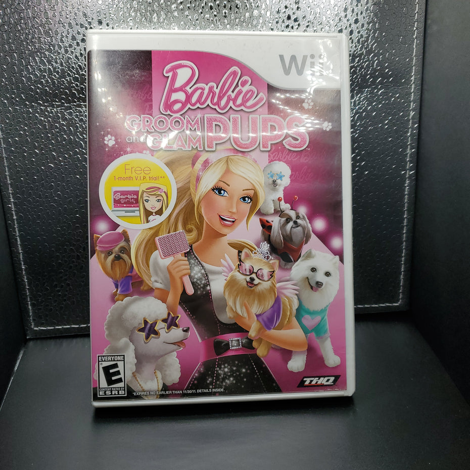 Barbie: Groom and Glam Pups - Wii