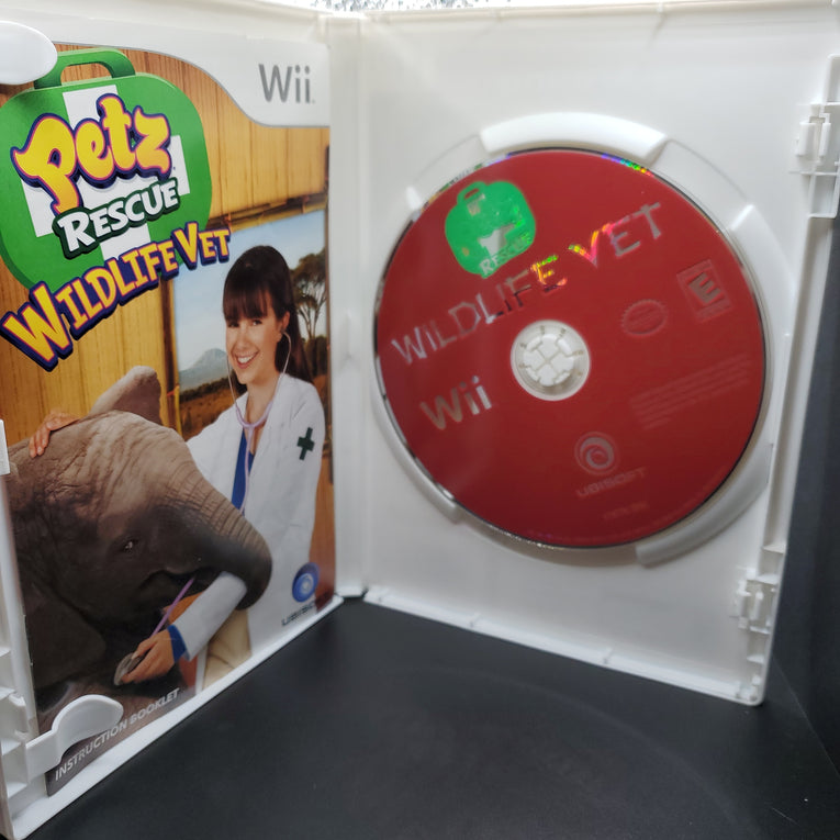 Petz Rescue: Wildlife Vet - Wii (CIB)