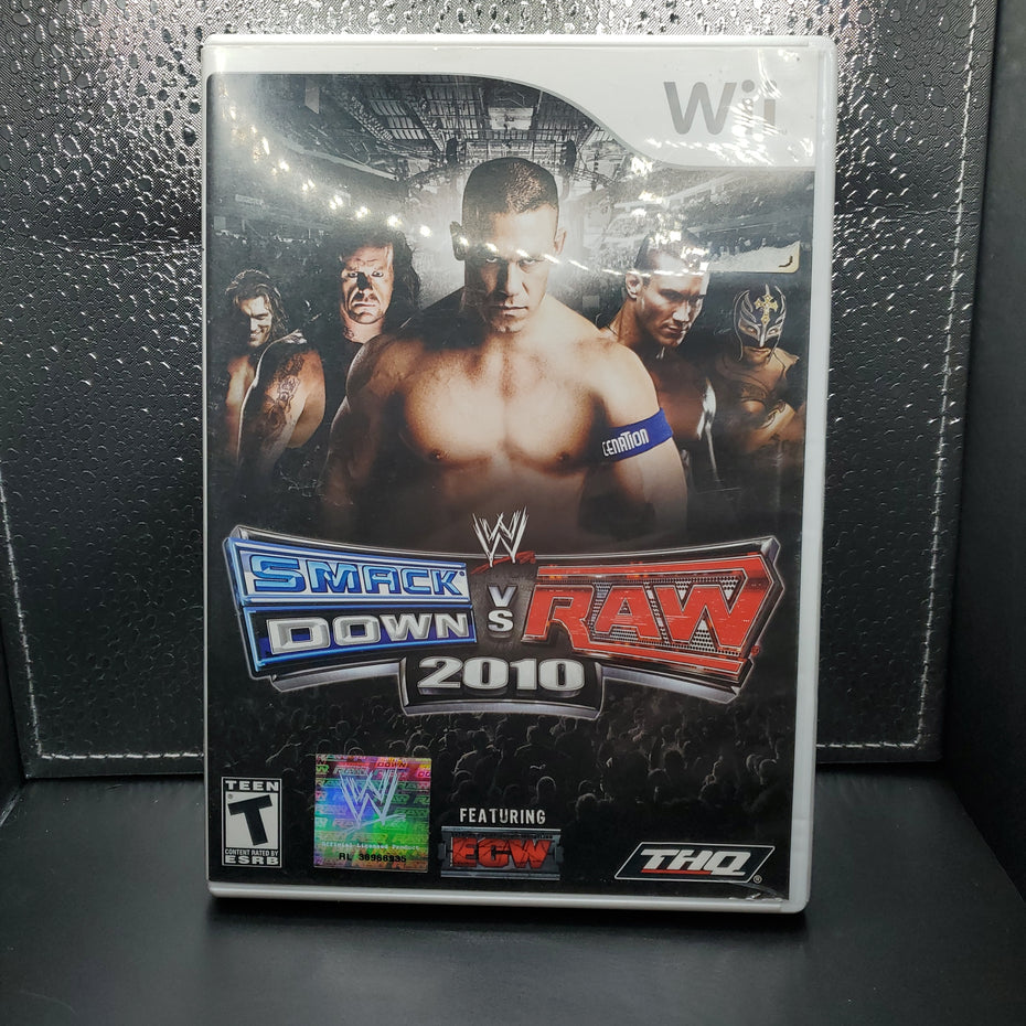 WWE SmackDown vs. Raw 2010 - Wii  (CIB)