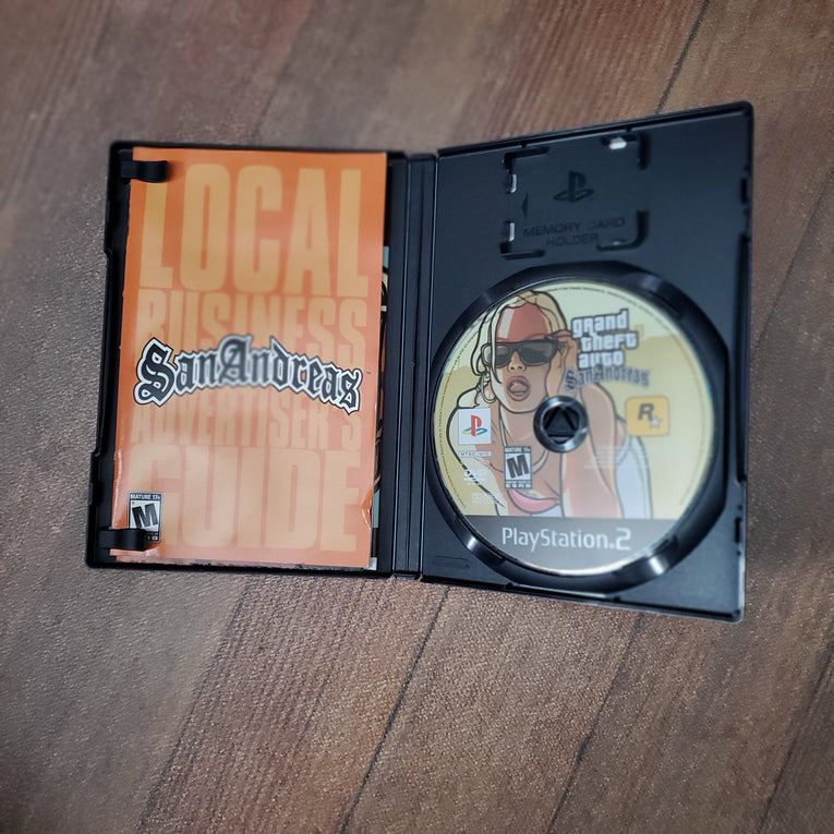 Grand Theft Auto: San Andreas - PS2 (CIB)