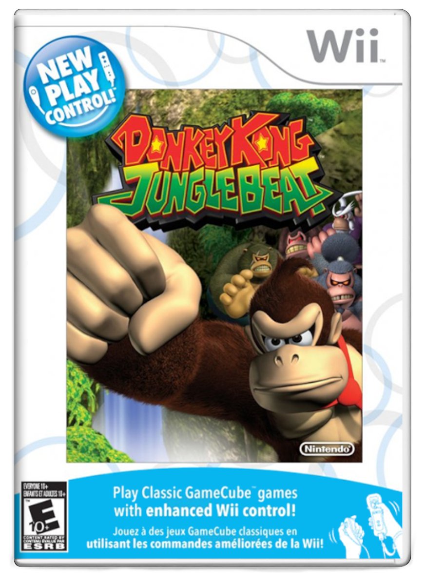 Donkey Kong Jungle Beat Nintendo - Wii