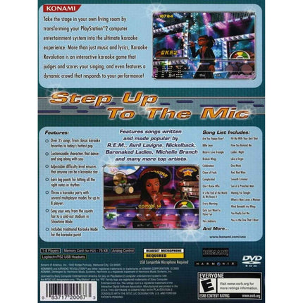 Karaoke Revolution - Playstation 2 (no microphone)