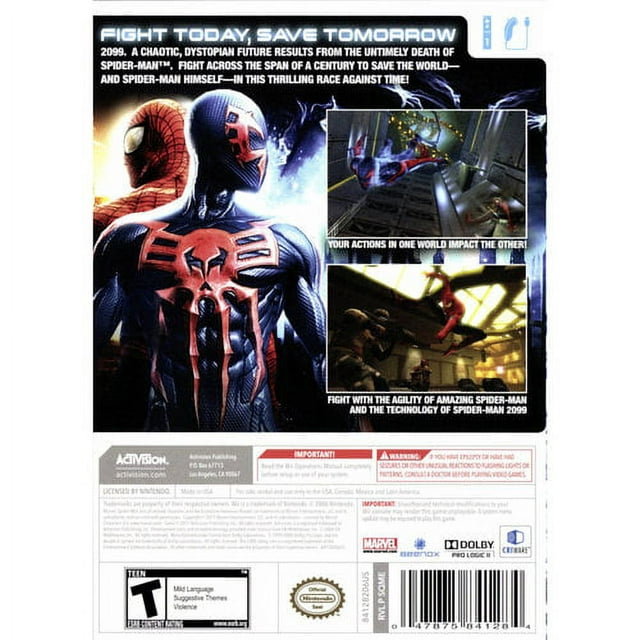 Spider-Man: Edge of Time - Wii