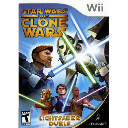 Star Wars Clone Wars Lightsaber Duels - Wii