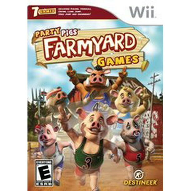 Party Pigs Farmyard Games - Wii (CIB)