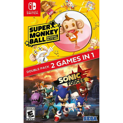 Sonic Forces + Super Monkey Ball: Banana Blitz HD Double Pack - Switch