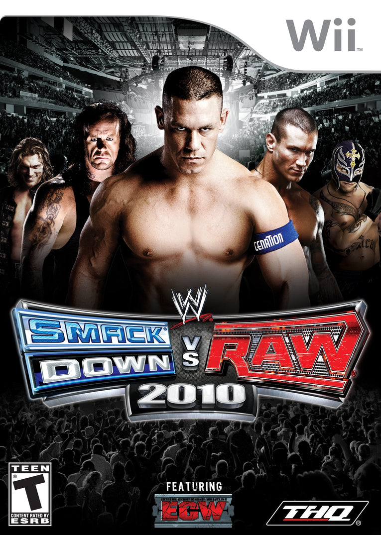 WWE SmackDown vs. RAW 2010 - Wii (NO Manual)