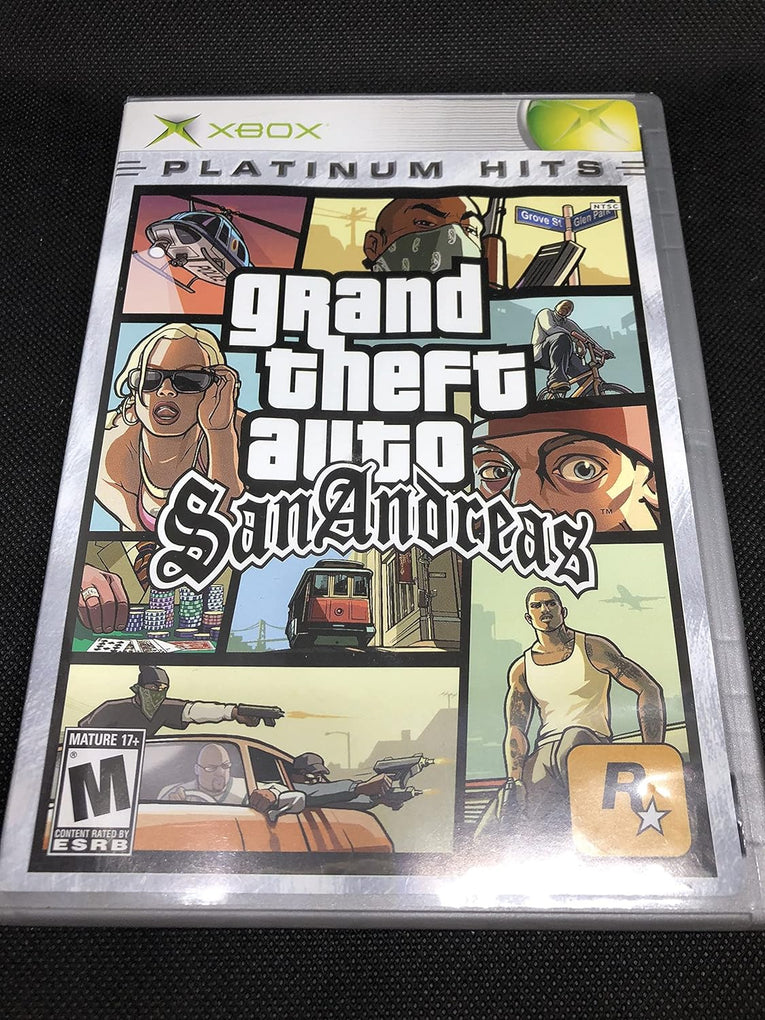 Grand Theft Auto San Andreas - Xbox (Platinum Hits)