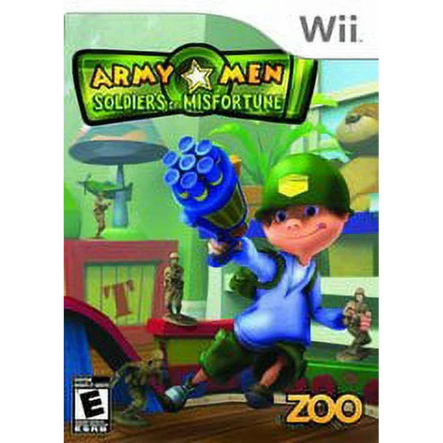 Army Men Soldiers of Misfortune - Nintendo Wii