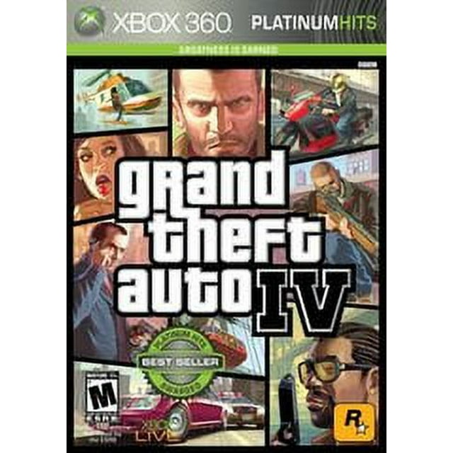 Grand Theft Auto IV - Platinum Xbox 360