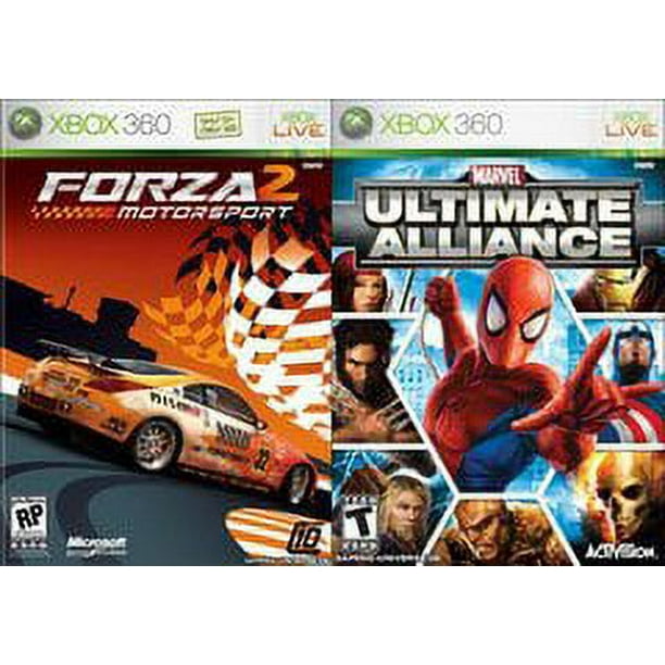 Marvel Ultimate Alliance / Forza 2 - Xbox 360