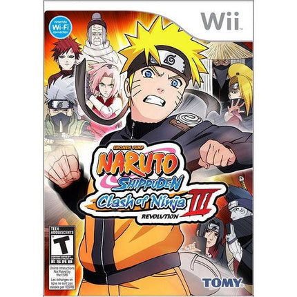 Naruto Shippuden: Clash of Ninja Revolution 3 - Wii - Aptgamers