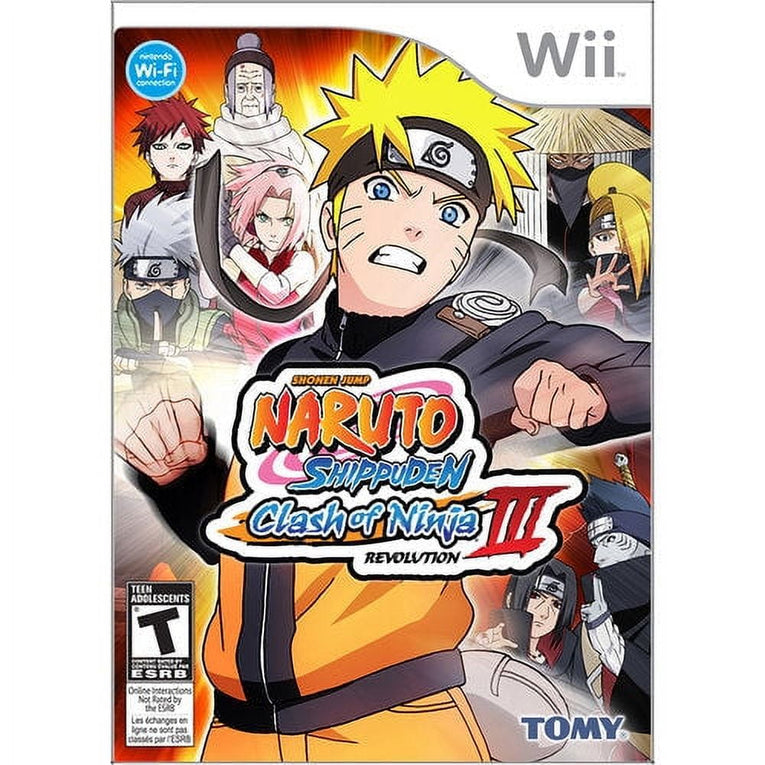 Naruto Shippuden: Clash of Ninja Revolution 3 - Wii