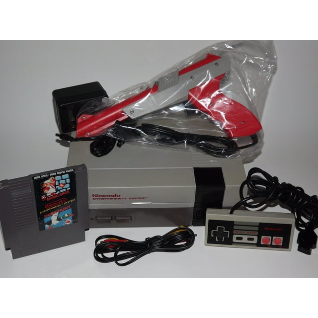 Nintendo Entertainment System Bundle with Super Mario/ Duck Hunt Game