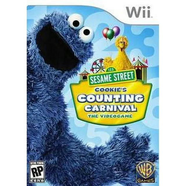 Sesame Street Cookie's Counting Carnival - Nintendo Wii