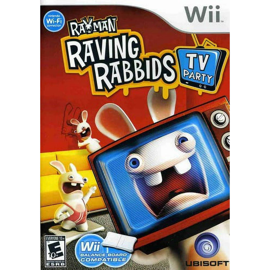 Rayman Raving Rabbids TV Party Wii