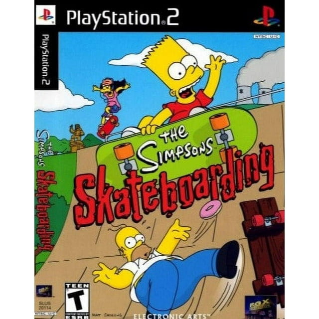 The Simpsons Skateboarding - PS2