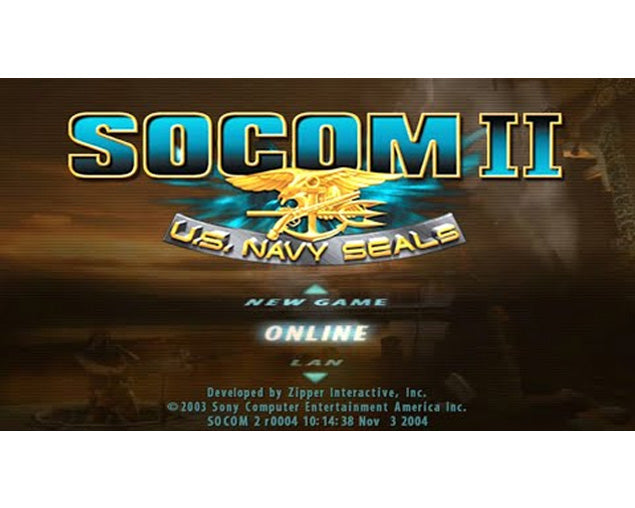 Socom II US Navy Seals - PS2 (CIB)