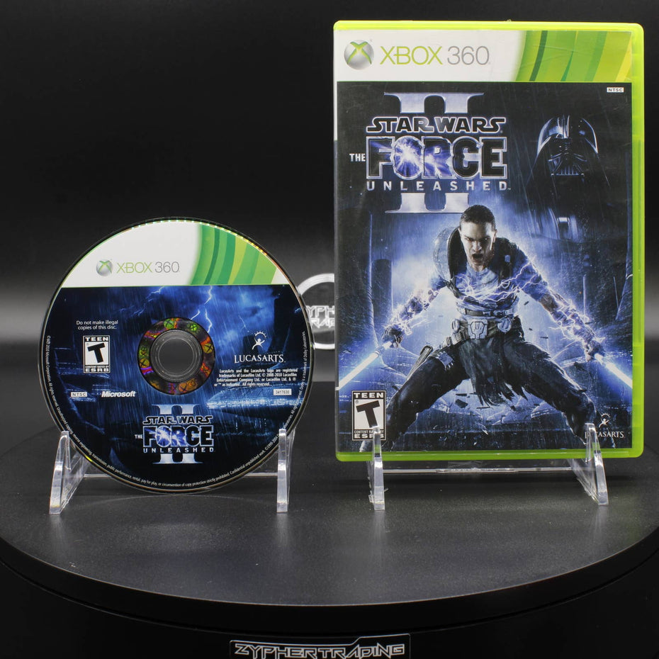 Star Wars: The Force Unleashed II - Xbox 360  (CIB)