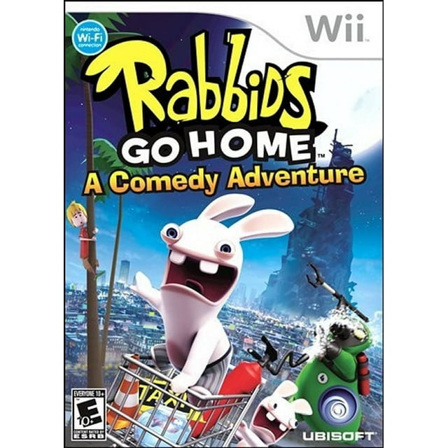 Rabbids Go Home A Comedy Adventure - Wii