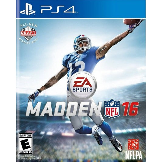 Madden NFL 16, Electronic Arts - PS4