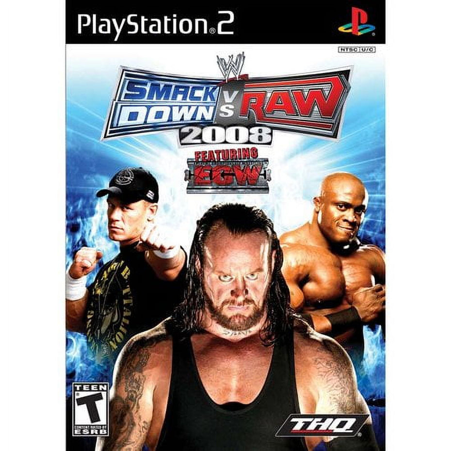 WWE SmackDown vs. Raw 2008 - PS2