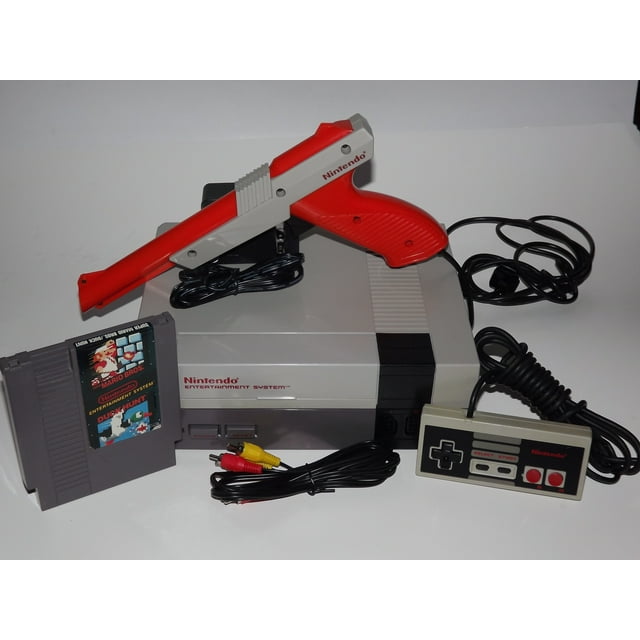 Nintendo Entertainment System Bundle with Super Mario/ Duck Hunt Game