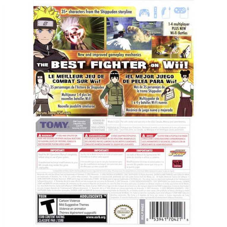 Naruto Shippuden: Clash of Ninja Revolution 3 - Wii