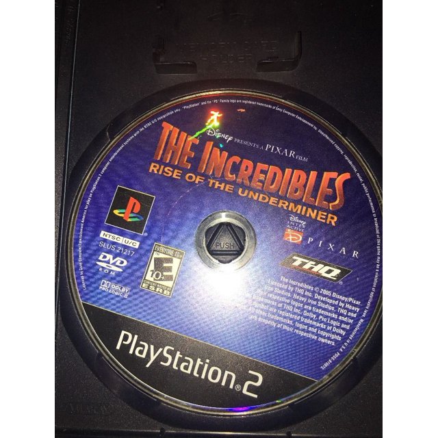 The Incredibles: Rise of the Underminer - PS2