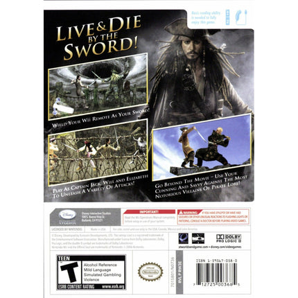 Pirates of the Caribbean: At World's End - Wii - Aptgamers