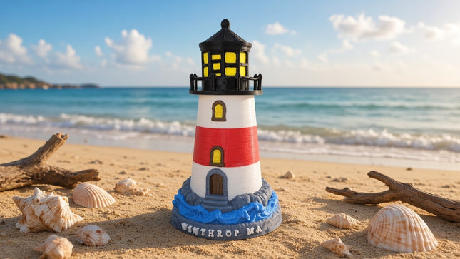 3D PRINTED LIGHTHOUSE - WINTHROP MA