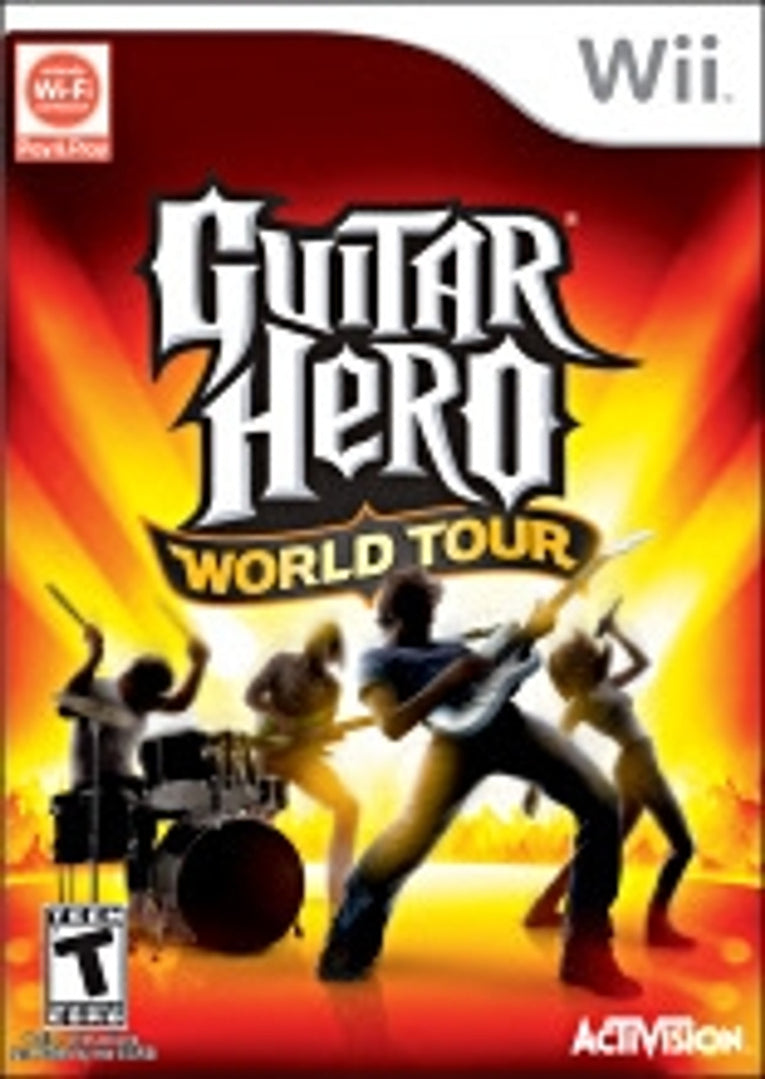 Restored Guitar Hero World Tour - Wii