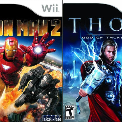 Wii Super Heroes (Thor, Iron Man 2)