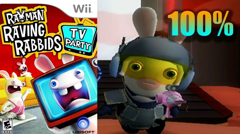 Rayman Raving Rabbids TV Party Wii