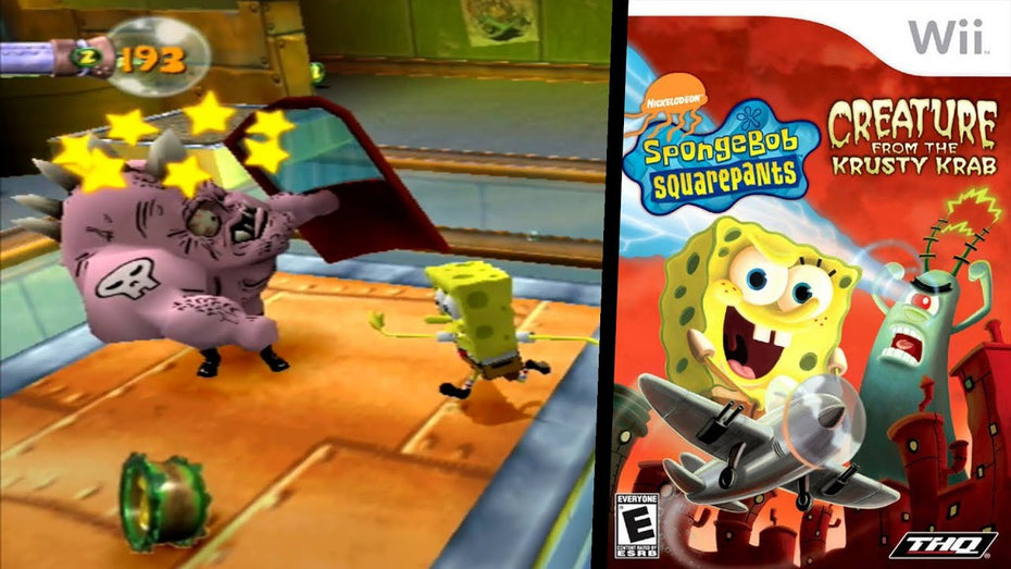 SpongeBob SquarePants: The Creature from the Krusty Krab - Wii