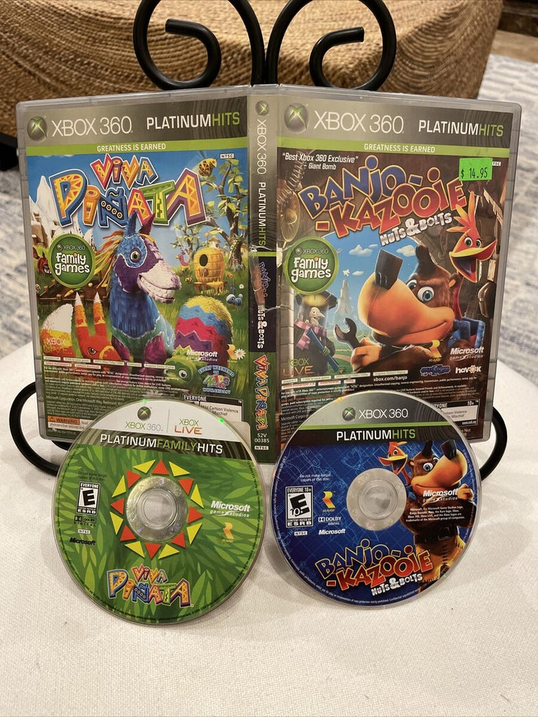 Banjo Kazooie Nuts & Bolts / Viva Pinata - Xbox 360