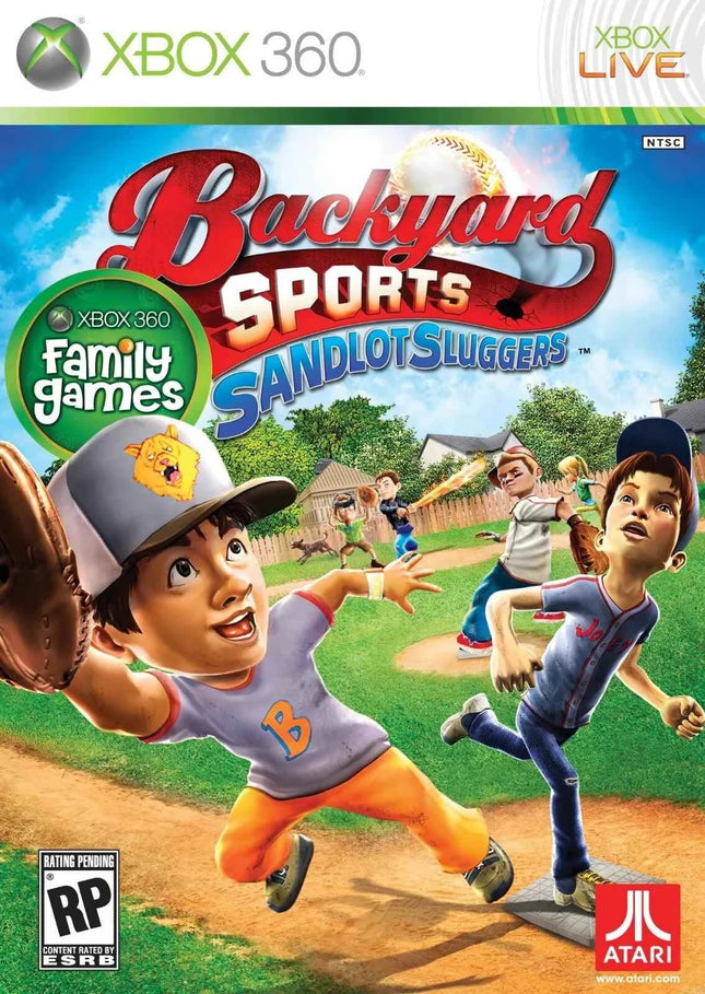 BackYard Sports Sandlot Sluggers (baseball) - Xbox 360