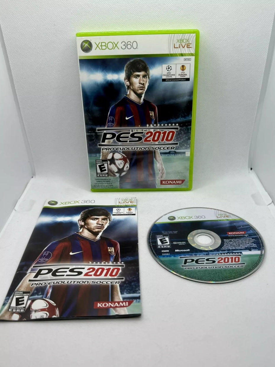 PES 2010 Pro Evolution Soccer - Xbox 360 (CIB)