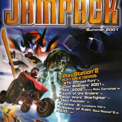 PlayStation Underground Jampack Summer 2001 - Playstation 2