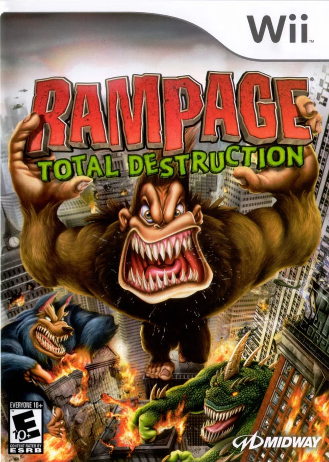 Rampage Total Destruction - Wii - Aptgamers