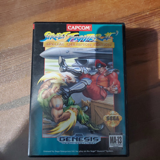 Street Fighter II': Special Champion Edition - Genesis