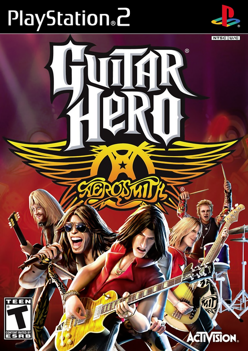 Guitar Hero Aerosmith - PS2 (CIB)