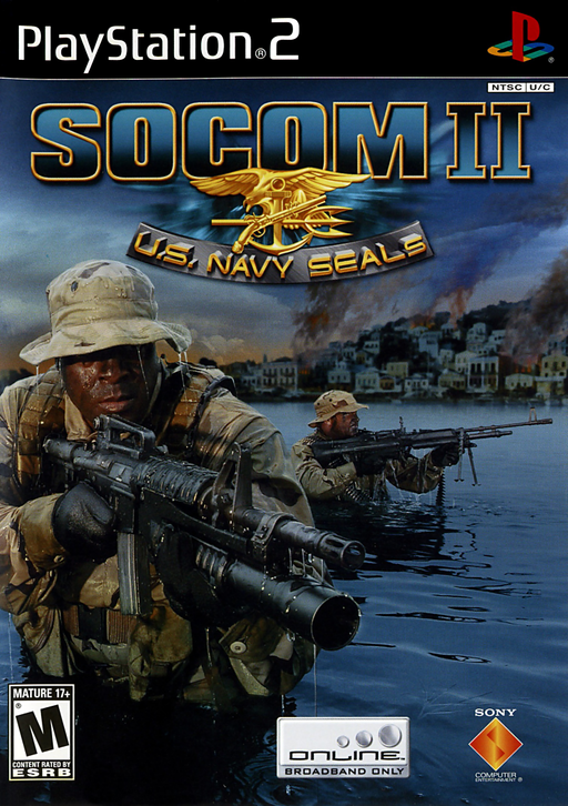 Socom II US Navy Seals - PS2 (CIB)