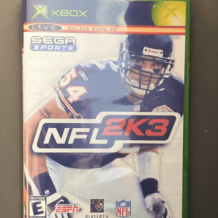 NFL 2K3 - XBOX