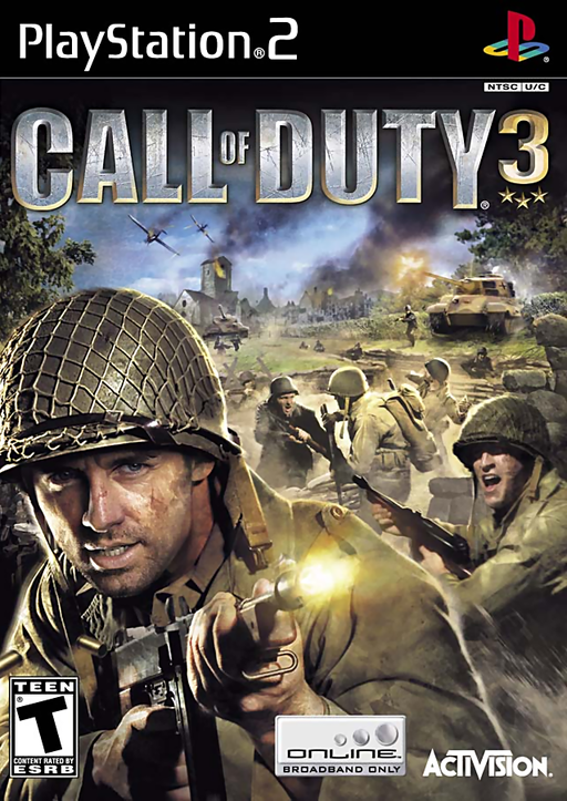 Call of Duty 3 - PS2  (CIB)