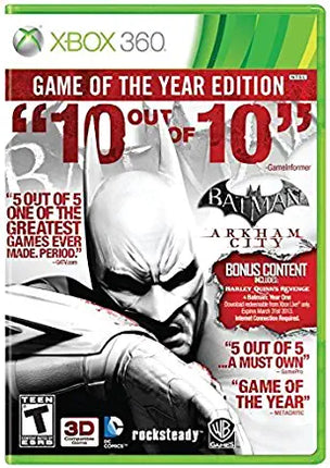 Batman: Arkham City: Game of the Year Edition - Xbox 360