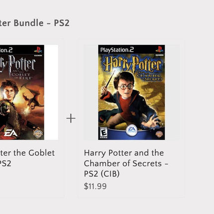 Harry Potter PS2 Game Pack