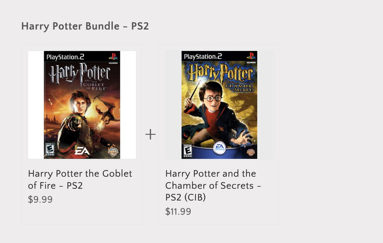 Harry Potter PS2 Game Pack